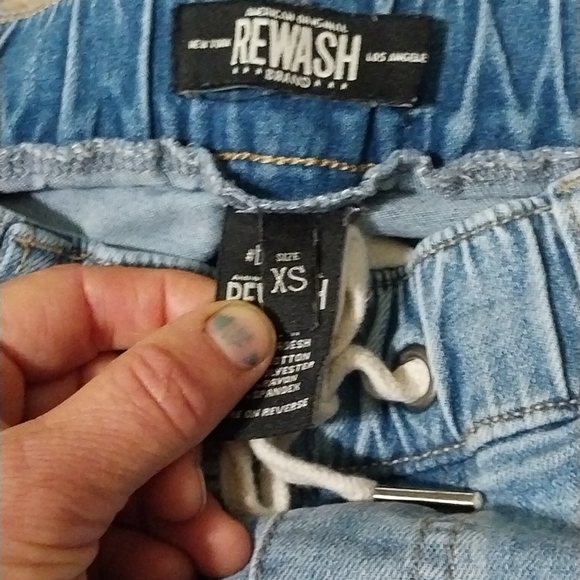 Juniors Rewash xs 5 pocket jogger jeans - Picture 3 of 5